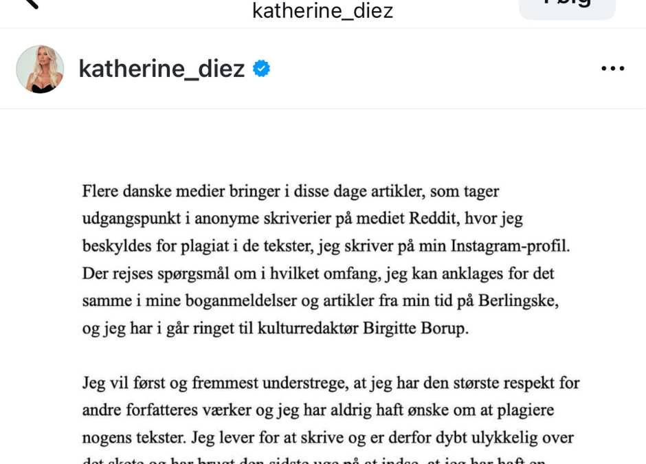Instagram er de kendtes yndlingsplatform til krisekommunikation